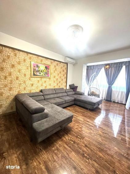 Apartament cu 3 camere, mobilat în Central