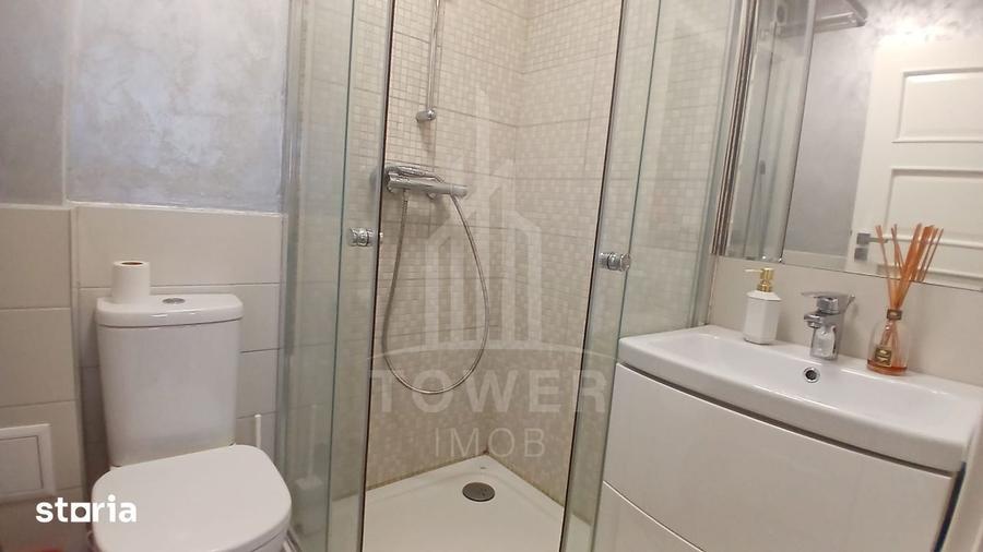 Apartament cu 3 camere, mobilat în Central
