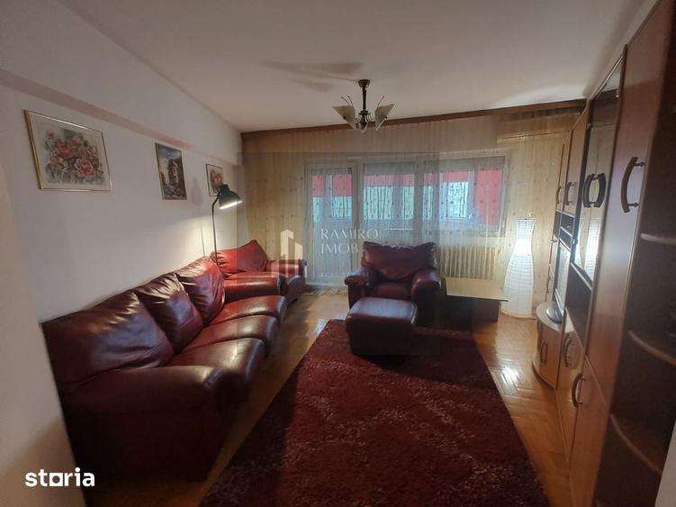 Apartament cu 3 camere decomandat, mobilat în Crângași