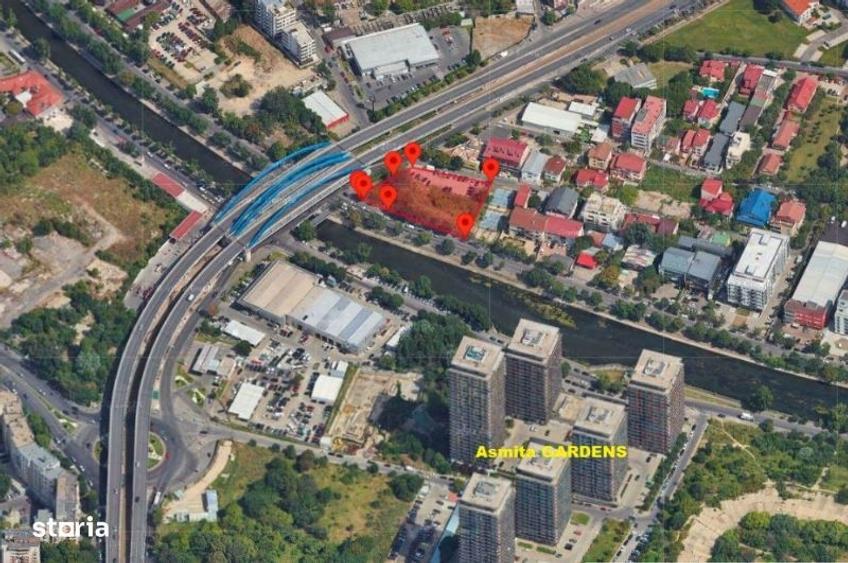 PASAJ Mihai Bravu - BUCURESTI, Teren intravilan construibil - 3.000 m2 - 1