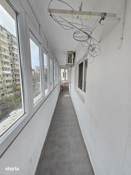 Apartament cu 3 camere semidecomandat, mobilat în Obor