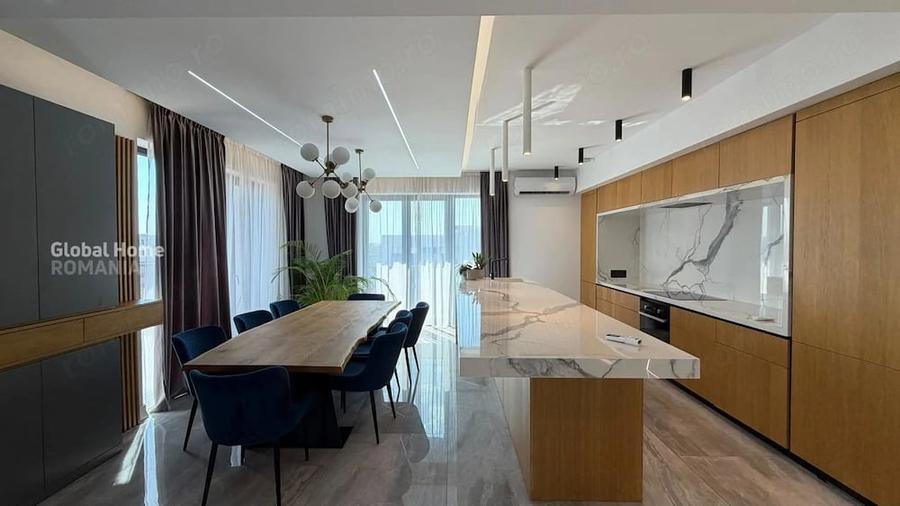 Penthouse 4 camere 220 MP | Sisesti | 2 locuri de parcare | Terasa 80 MP | - 13