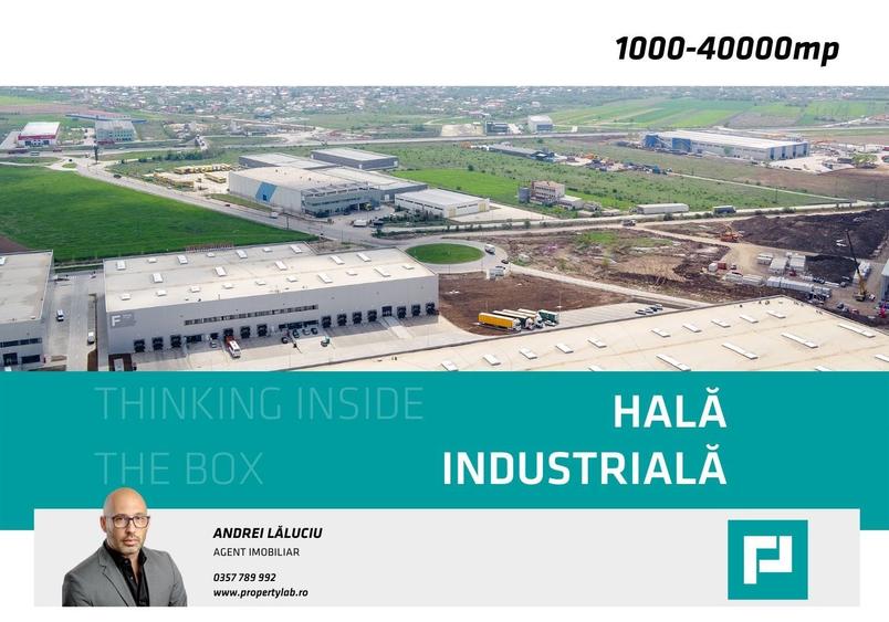 Spațiu industrial, de 1,000 mp, în Aurel Vlaicu