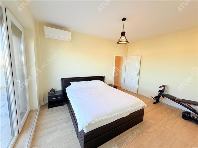 Penthouse cu 3 camere decomandat, mobilat în Mihai Viteazul