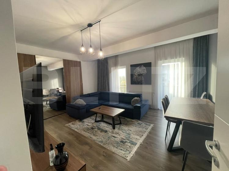 Apartament cu 2 camere decomandat, mobilat în Florești