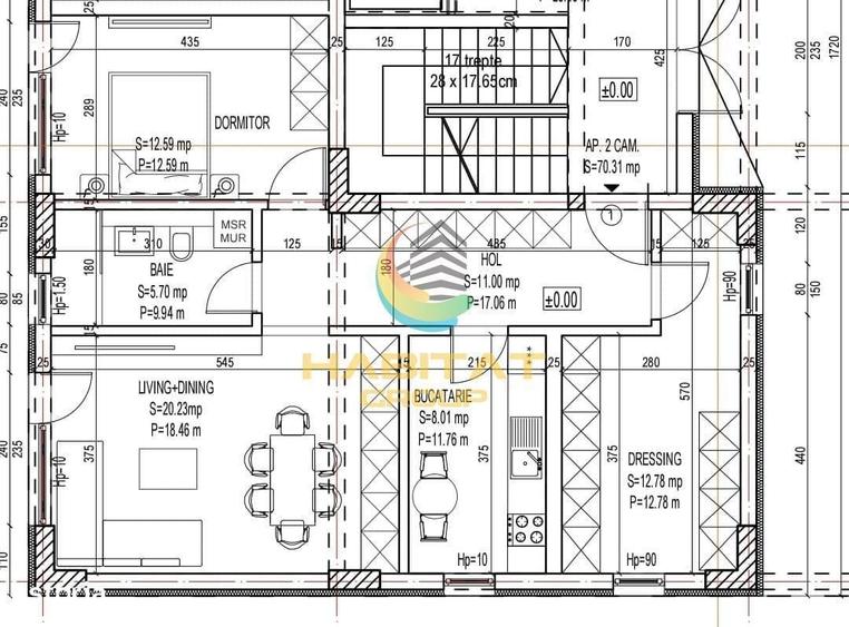 Apartament 3 camere cu gradina Bloc Boutique! - 1