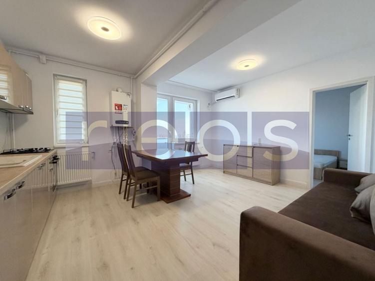 Apartament cu 2 camere semidecomandat, mobilat în Colentina