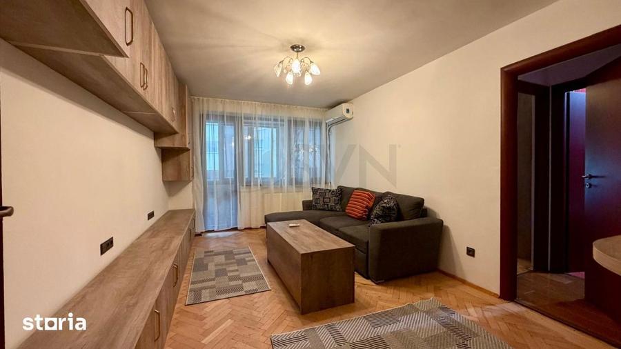 Apartament cu 2 camere semidecomandat, mobilat în Pantelimon
