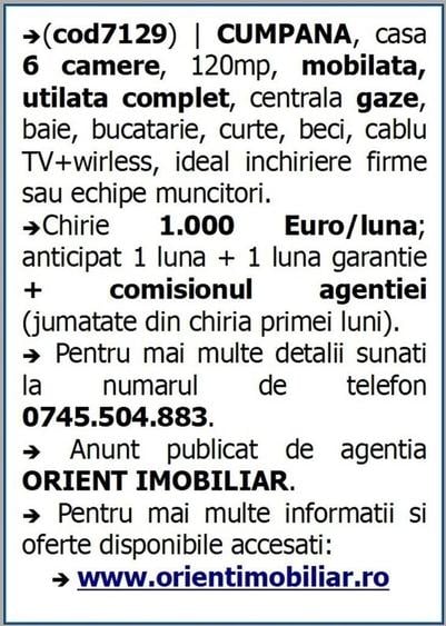 Casă cu 4 camere cu Teren 250 Mp în Cumpăna