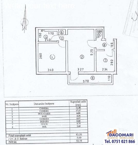 2 CAMERE MAZEPA 1 | ETAJ 2 | BLOC REABILITAT | 0% COMISION - 1