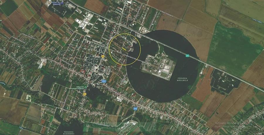 Teren de 1000 mp, în Central