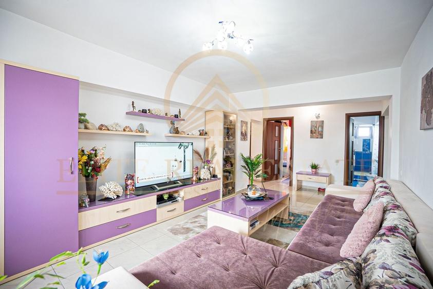 Apartament cu 4 camere decomandat, mobilat în Tomis Nord