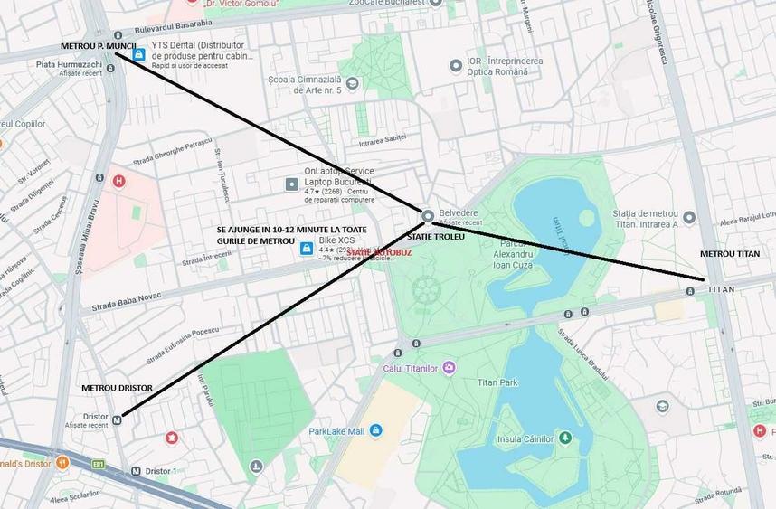 Garsonieră semidecomandată, mobilată în Dristor
