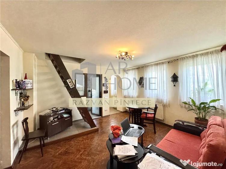 Apartament cu 5 camere decomandat, mobilat în Cantacuzino