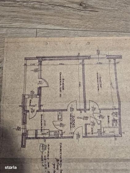 Apartament cu 2 camere decomandat în Dristor