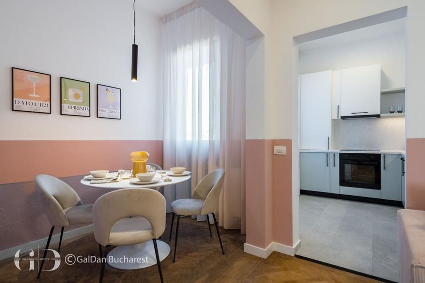Apartament cu 4 camere, mobilat în Amzei