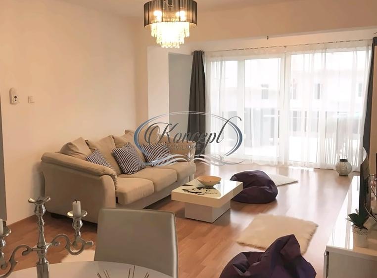 Apartament cu 4 camere semidecomandat, mobilat în Bună Ziua