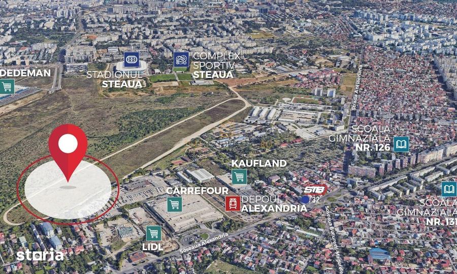 Teren de 6226 mp, în Central