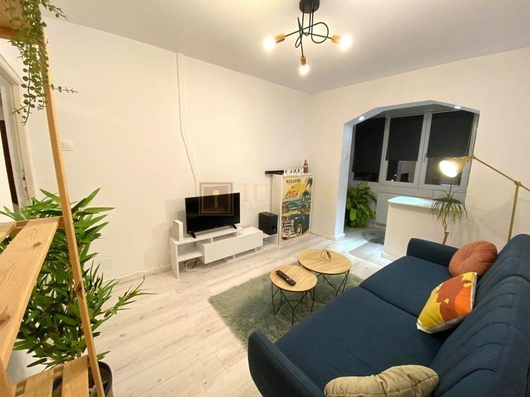 Apartament cu 2 camere decomandat, mobilat în Complex Studențesc