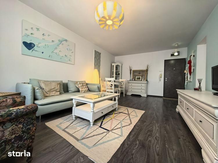 Apartament cu 2 camere semidecomandat, mobilat în Cișmigiu