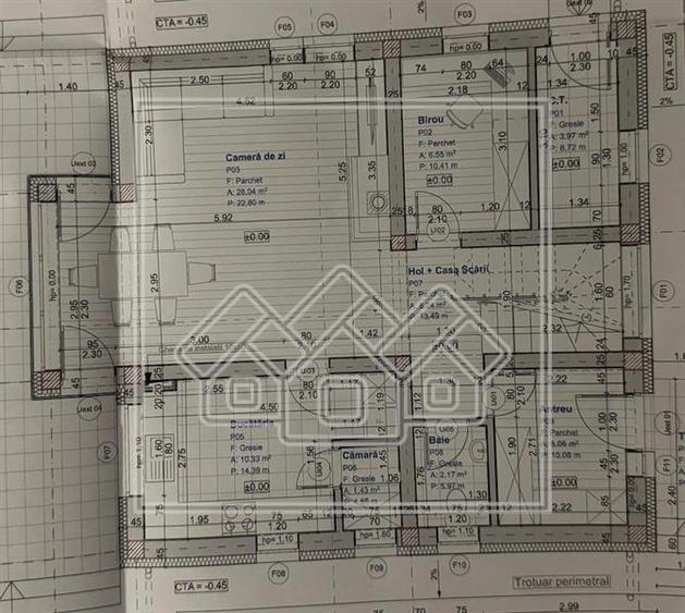 Casă individuală cu 5 camere cu Teren 400 Mp în Central