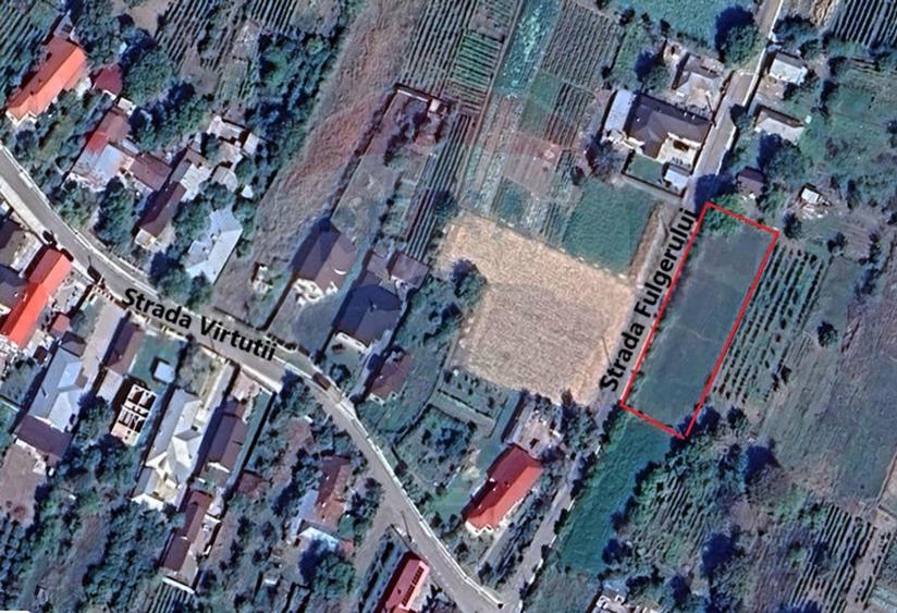 Teren Construcții intravilan de 1224 mp, în Putna