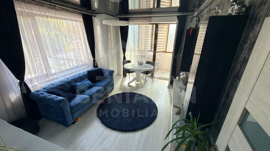 Apartament cu 2 camere semidecomandat, mobilat în Cornitoiu