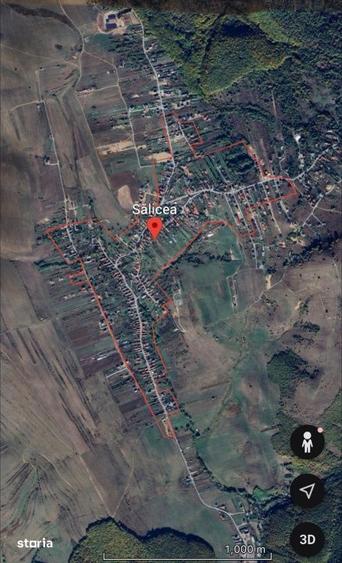 Teren de 2000 mp, în Ciurila
