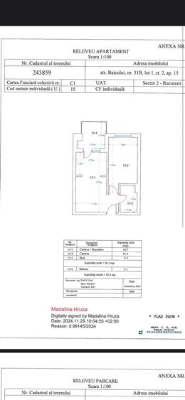Studio bloc 2025 / Quartz Residence / Gara Obor / 2024 / Etaj 2 - 14