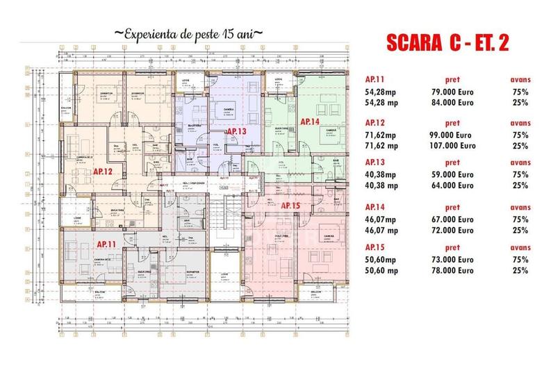 Apartament cu 3 camere în Șelimbăr