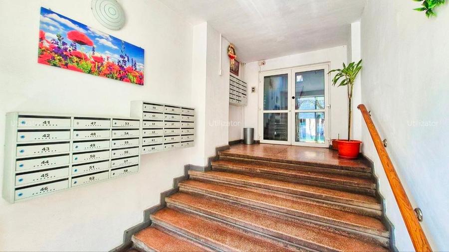 Apartament cu 2 camere semidecomandat în Banu Manta