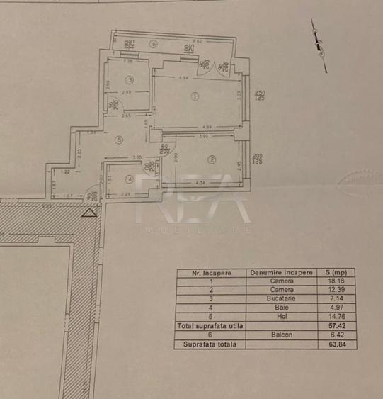 Apartament cu 2 camere decomandat, mobilat în Vitan Mall