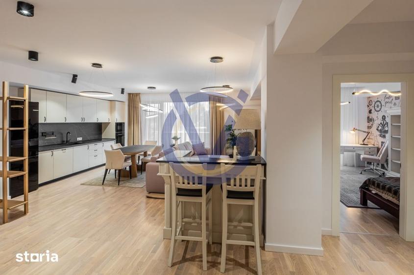 Impecabil! 4 cam mobilate modern & lux, 123mp, prima inchiriere! COMIS - 18