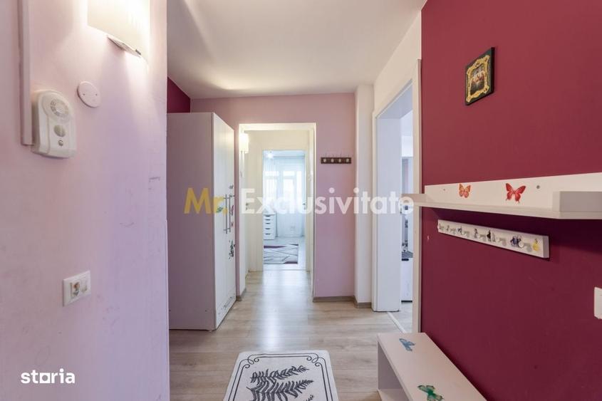 Apartament cu 3 camere semidecomandat în Central