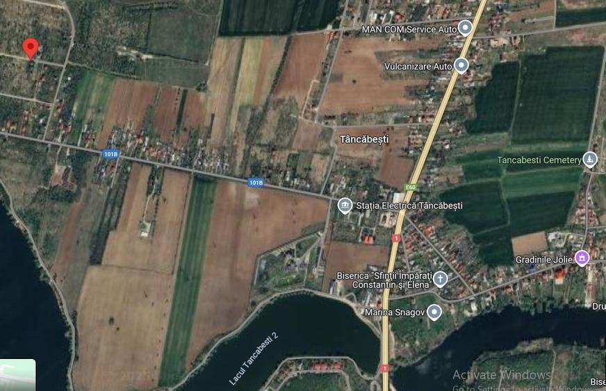 Teren Construcții intravilan de 1000 mp, în Tâncăbești