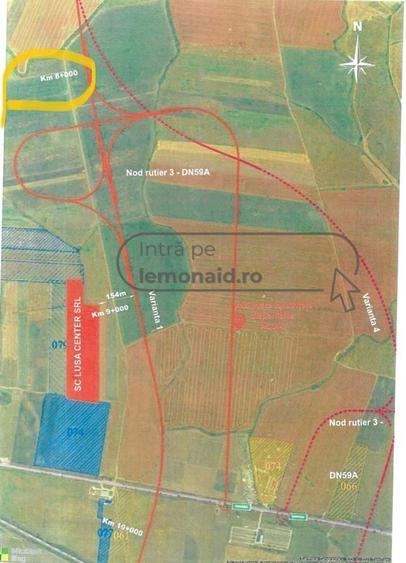 Teren agricol extravilan de 20000 mp, în Săcălaz