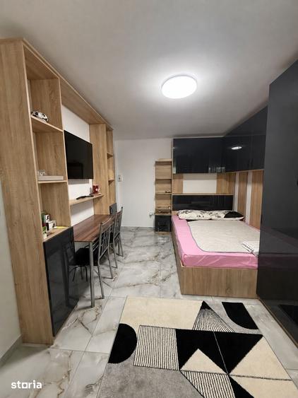 Garsonieră decomandată, mobilată în Odobescu