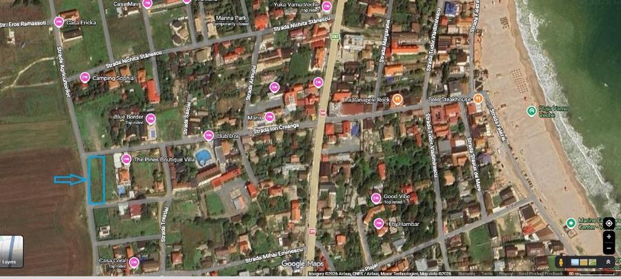 Teren Construcții intravilan de 1111 mp, în Limanu
