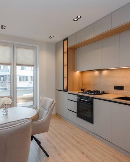 Penthouse cu 4 camere decomandat, mobilat în Mihai Bravu