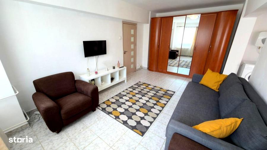 Apartament cu 2 camere semidecomandat, mobilat în Ștefan cel Mare