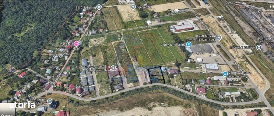 Vladiceni TEREN 1480mp la numai 200m de str Trei Fantani asfalt si uti - 5