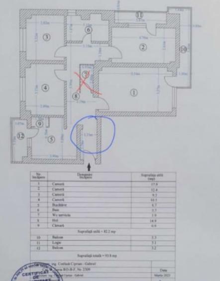 Apartament cu 4 camere decomandat în Alexandru Obregia