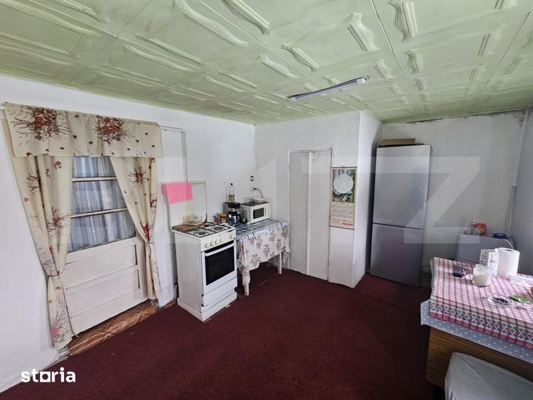 Casă cu 2 camere cu Teren 223 Mp în Central
