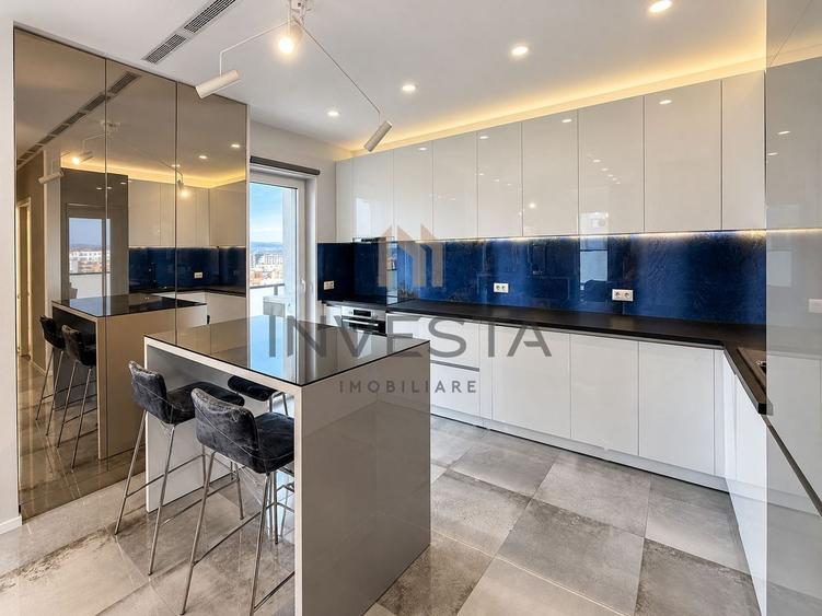 Apartament cu 2 camere semidecomandat, mobilat în Bună Ziua