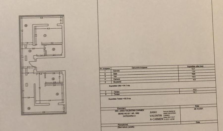 Apartament cu 2 camere decomandat în Energia