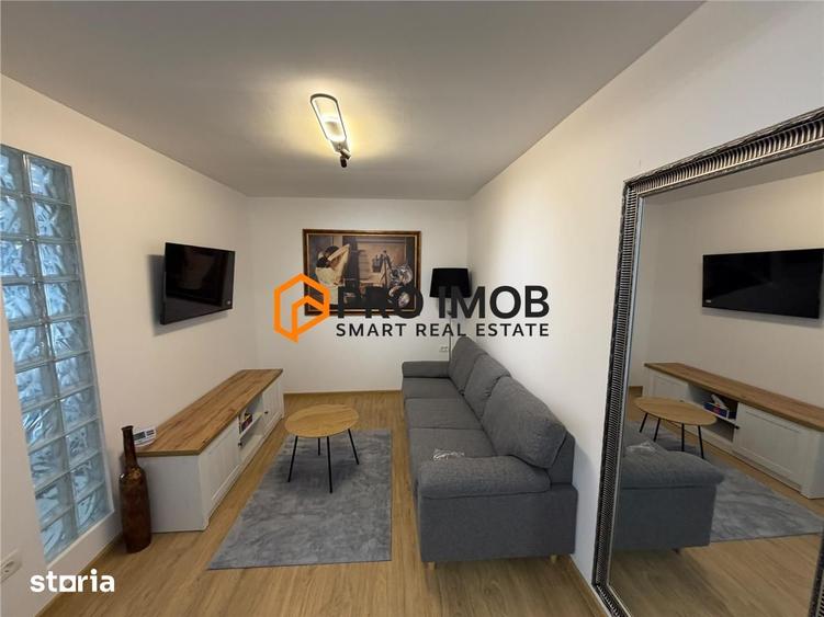 Apartament cu 2 camere decomandat, mobilat în Broșteni