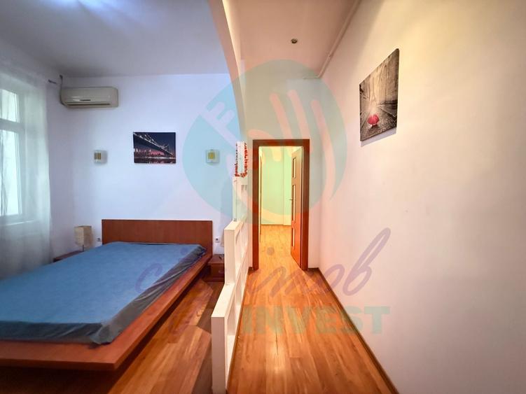 Apartament cu 2 camere semidecomandat, mobilat în Moșilor