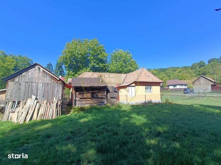Casă cu 3 camere cu Teren 2226 Mp în Bistra Mureșului