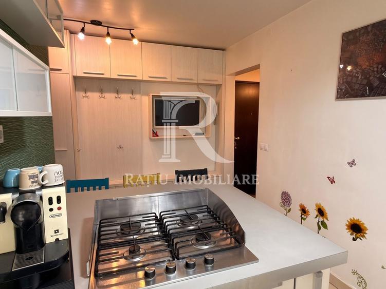 Apartament cu 2 camere semidecomandat, mobilat în Rogerius
