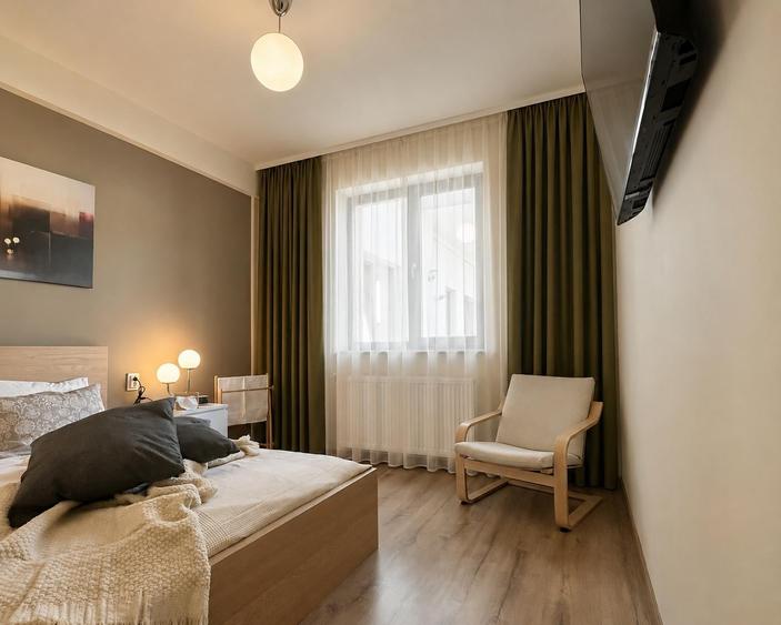 Apartament cu 2 camere nedecomandat în Central